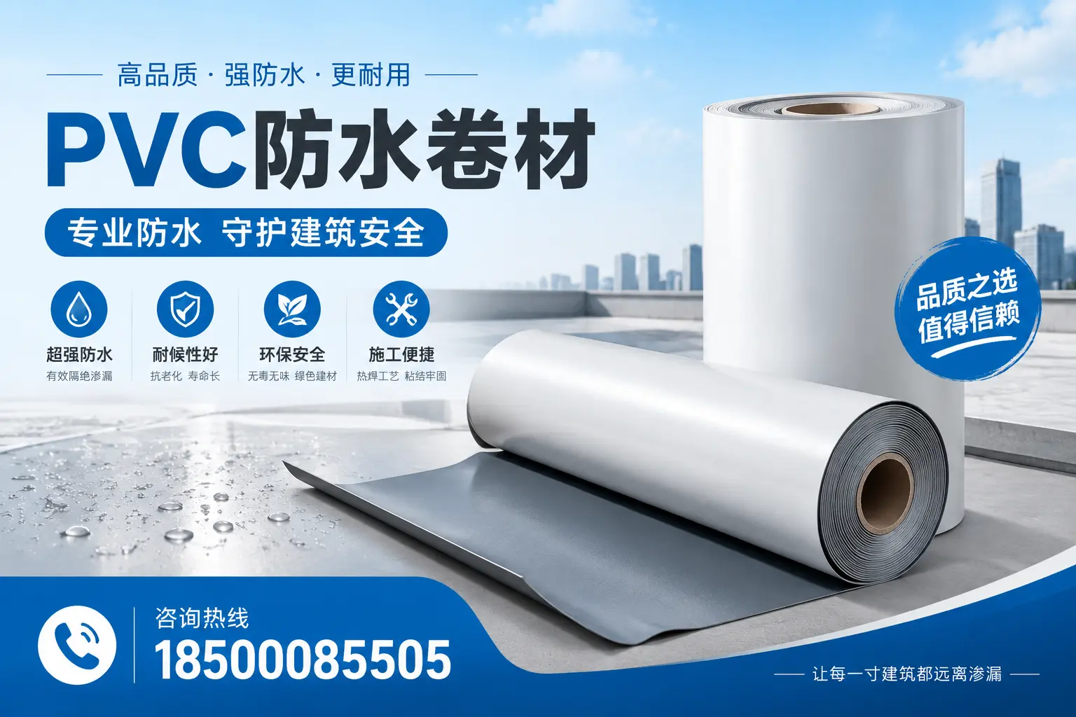 定西地区pvc防水卷材的市场现状与发展趋势